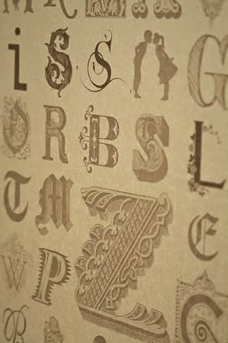 Typecast in Vintage Gold